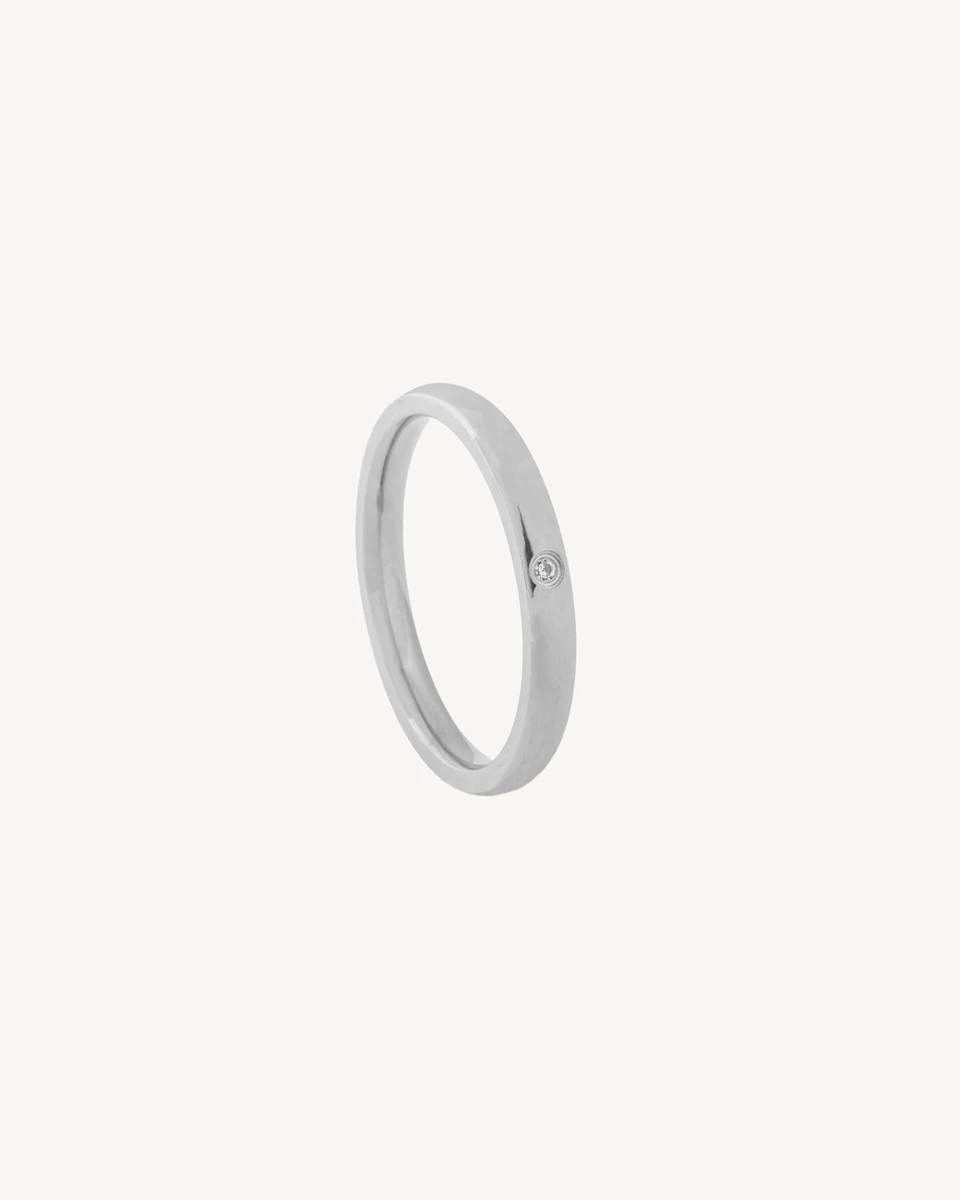 ANILLO DESENLACE - PLATEADO 