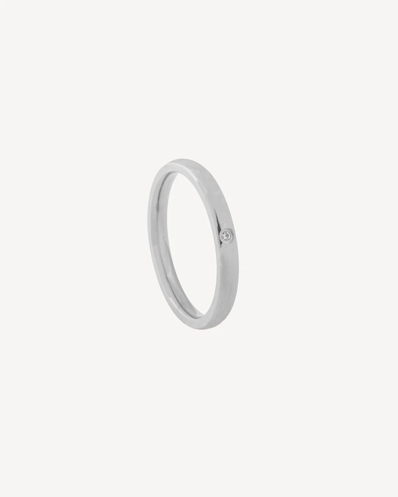 ANILLO DESENLACE PLATEADO