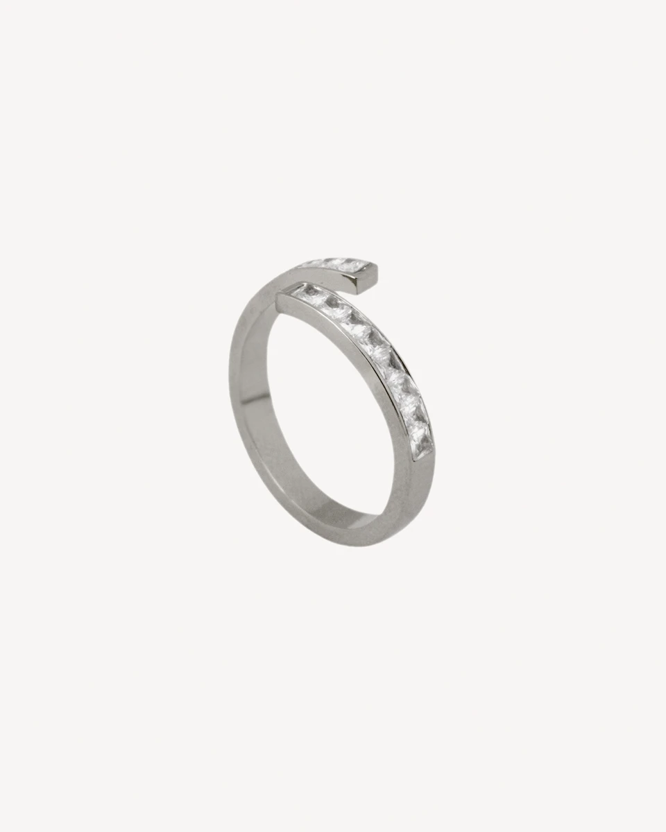 ANILLO DOMINGO - PLATEADO 