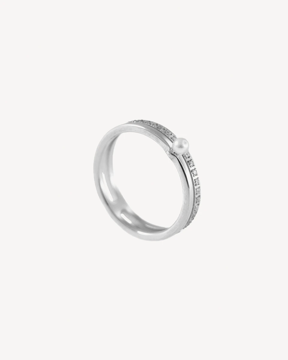 ANILLO DUKE - PLATEADO 