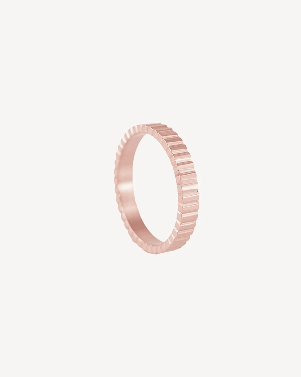 ANILLO DUNNA - ORO ROSA 