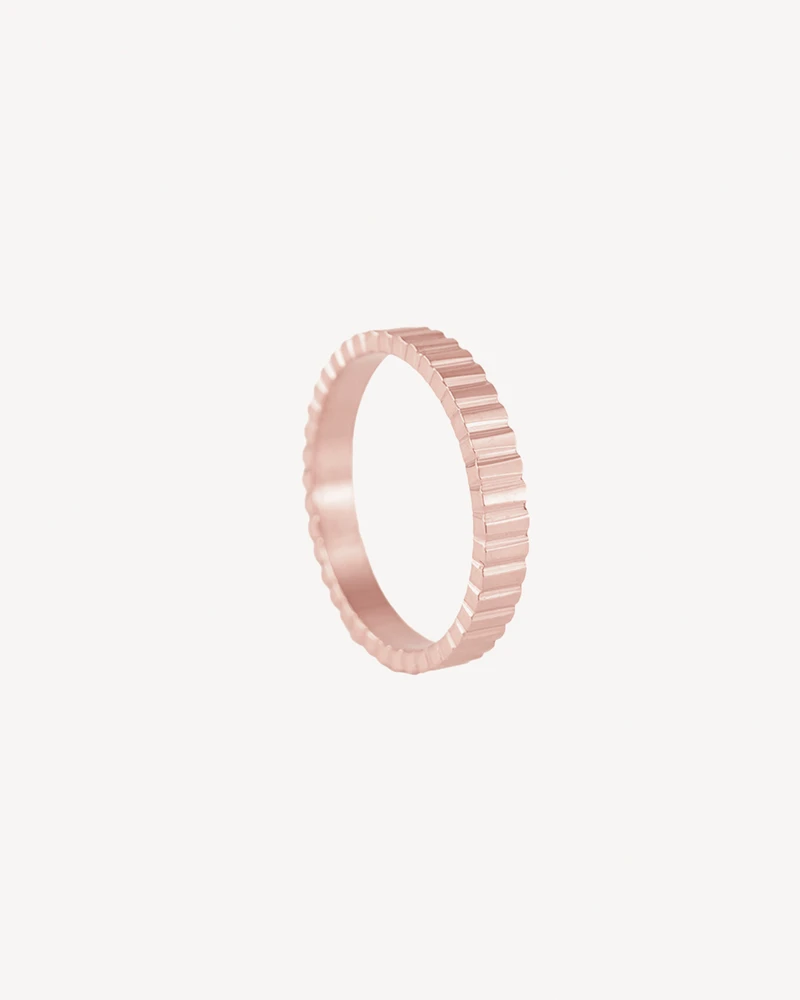 ANILLO DUNNA ORO ROSA
