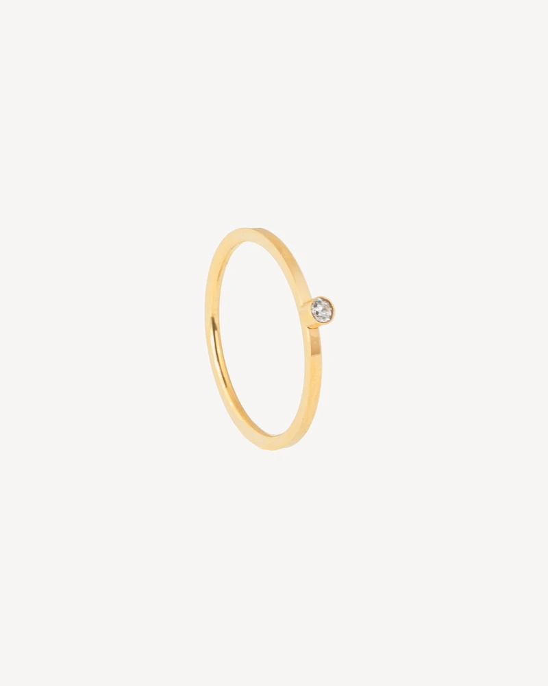 ANILLO EBANO DORADO