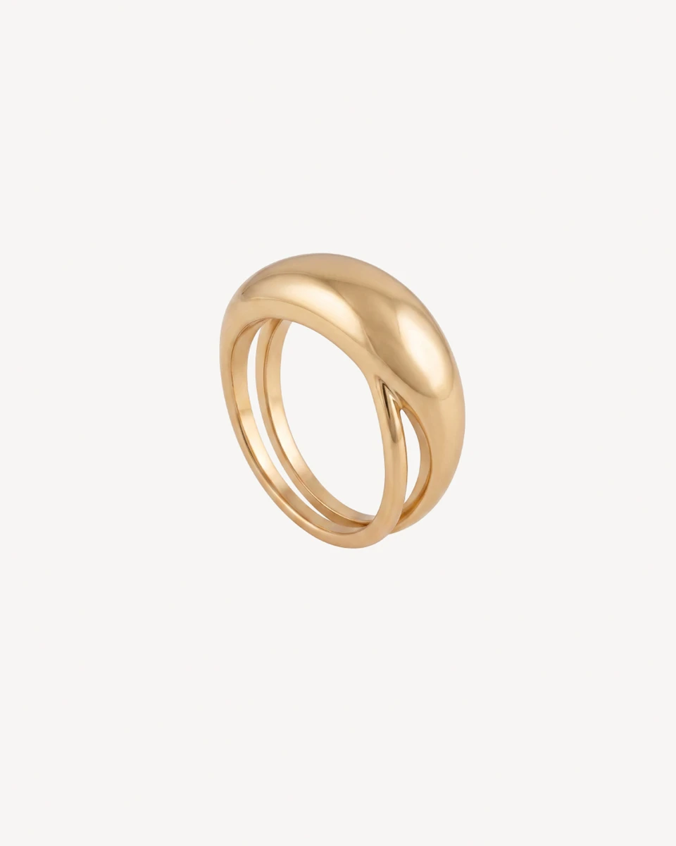 ANILLO ENZO - DORADO 