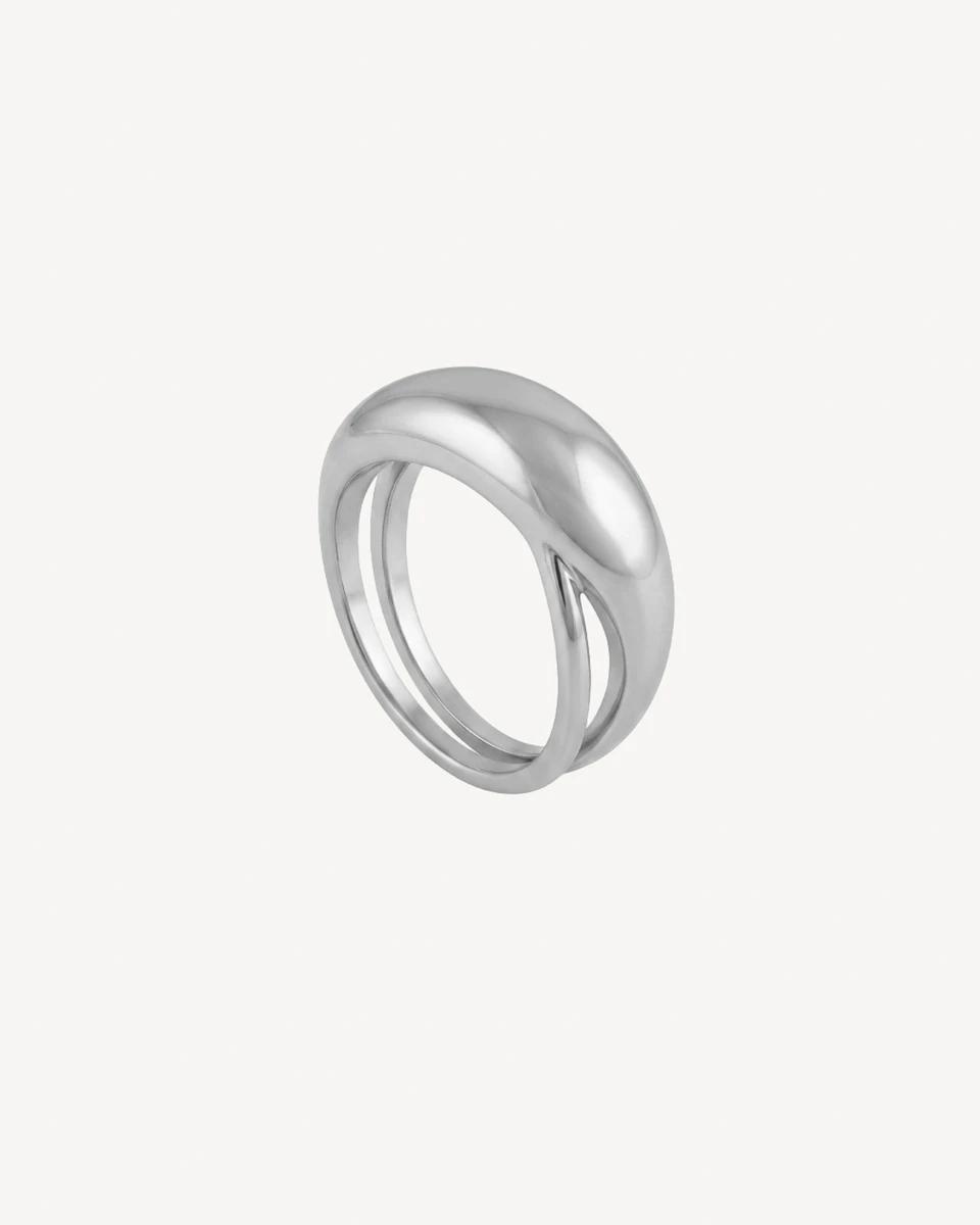 ANILLO ENZO - PLATEADO 