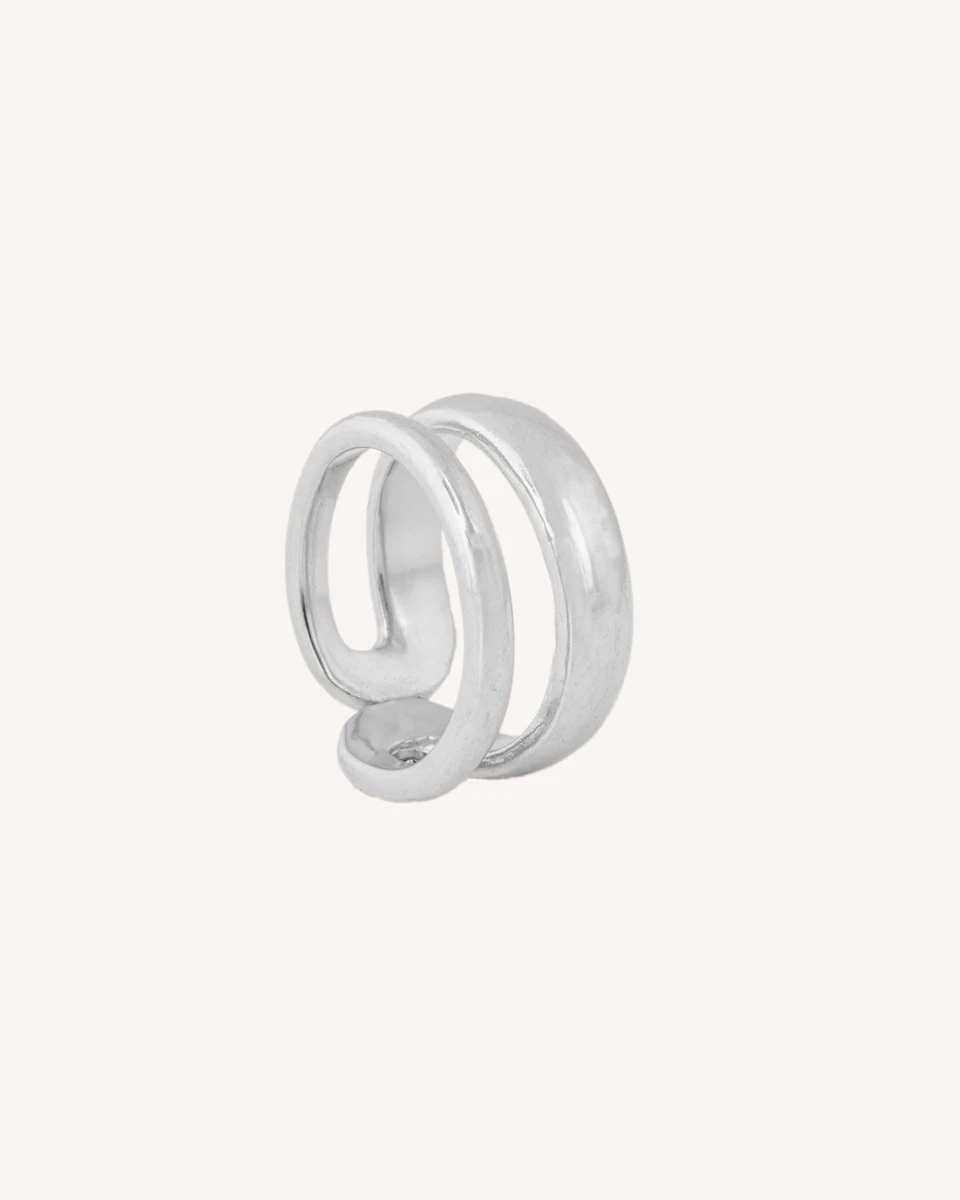 ANILLO EVELUNE - PLATEADO 