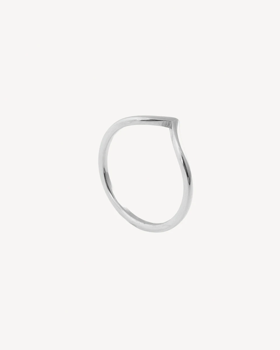 ANILLO FEDE - PLATEADO 