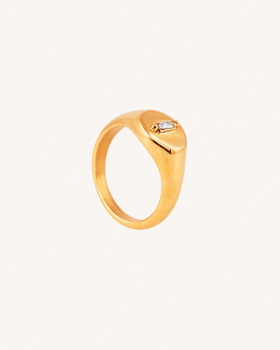 ANILLO FERMINA - DORADO 