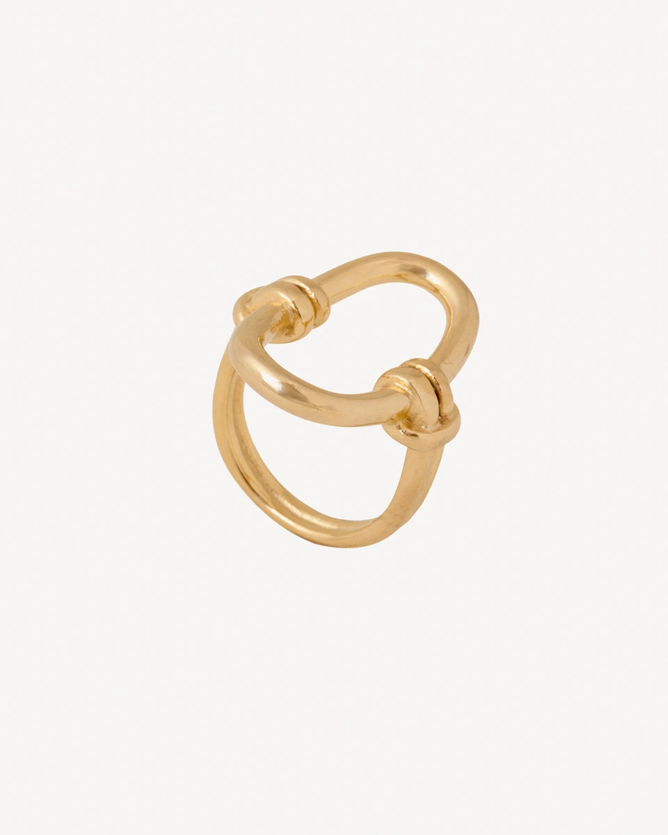 ANILLO FIGURA - DORADO 