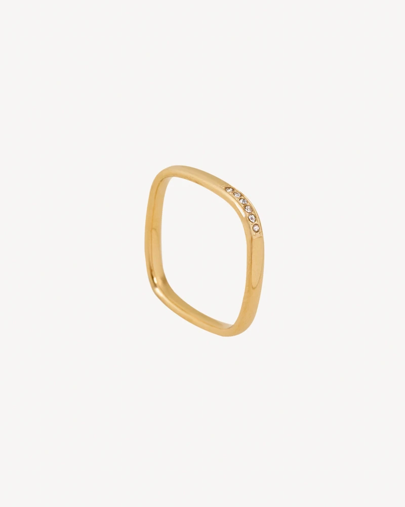 ANILLO FIORE DORADO