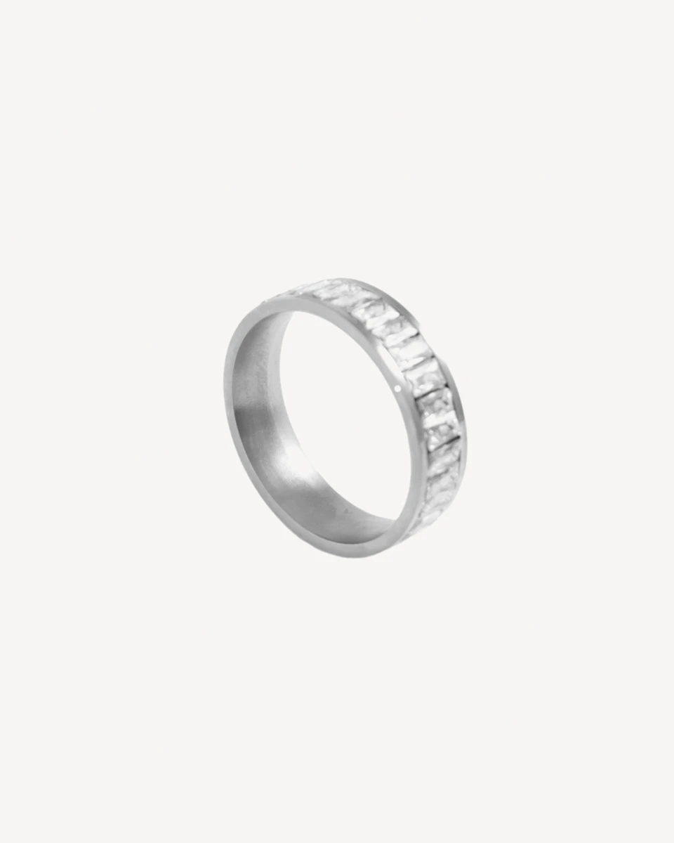ANILLO FLORIAN - PLATEADO 