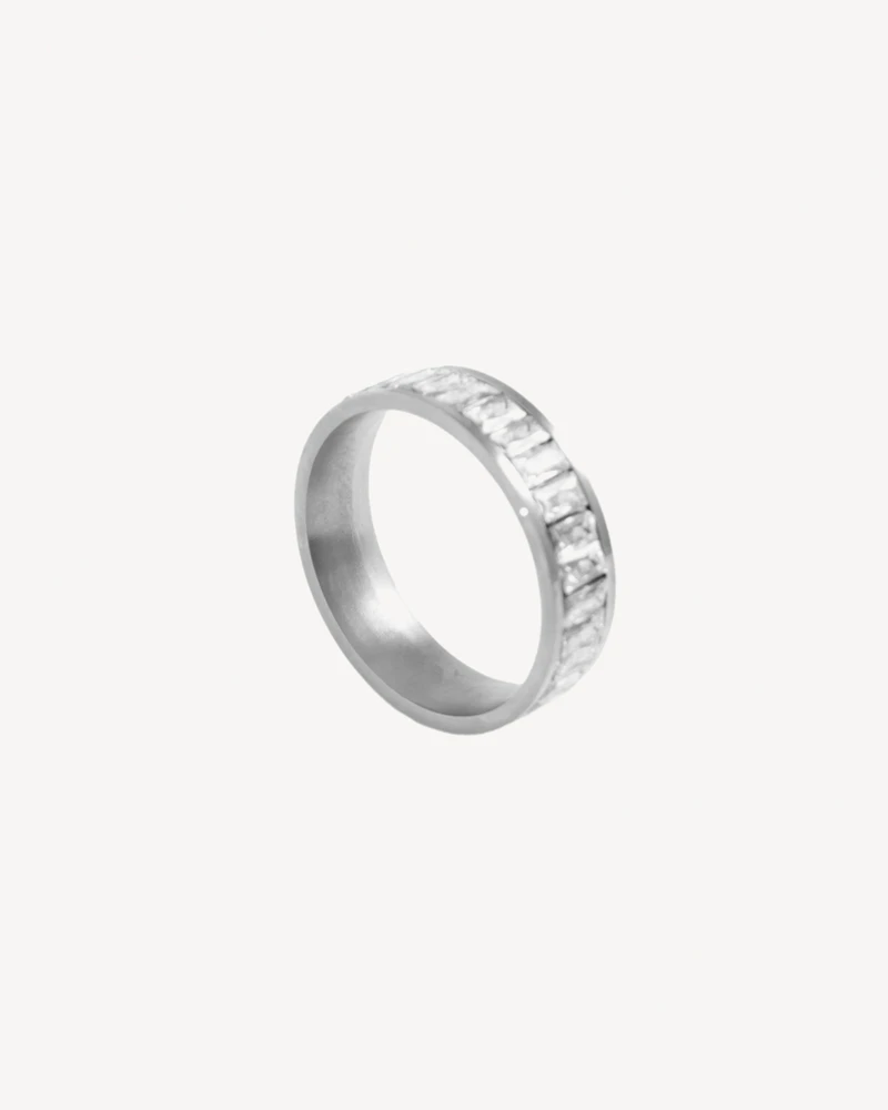 ANILLO FLORIAN PLATEADO