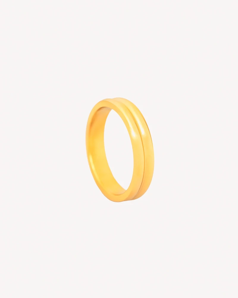ANILLO GRECO DORADO
