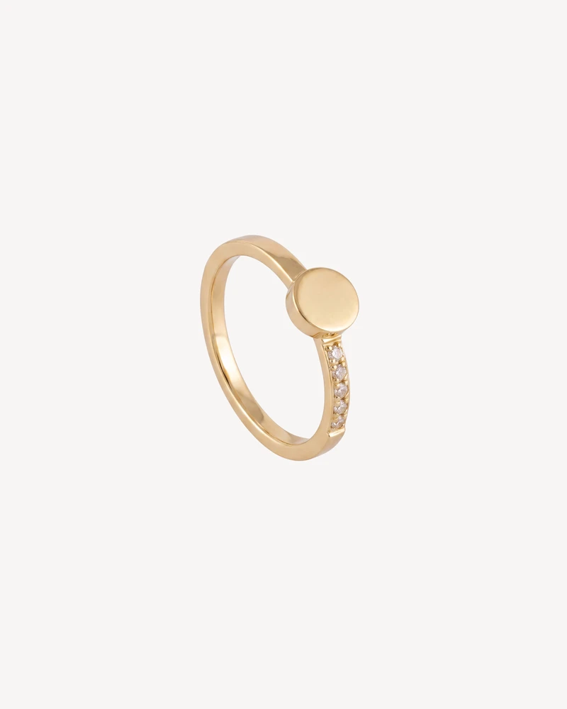 ANILLO GRISINO DORADO