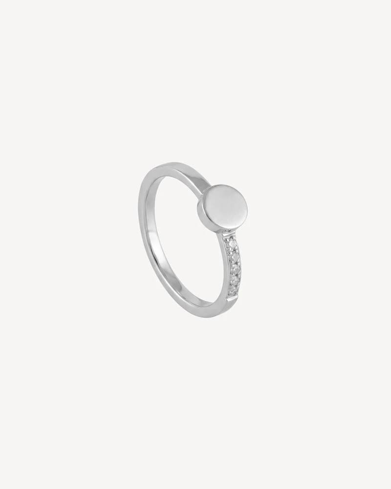 ANILLO GRISINO PLATEADO