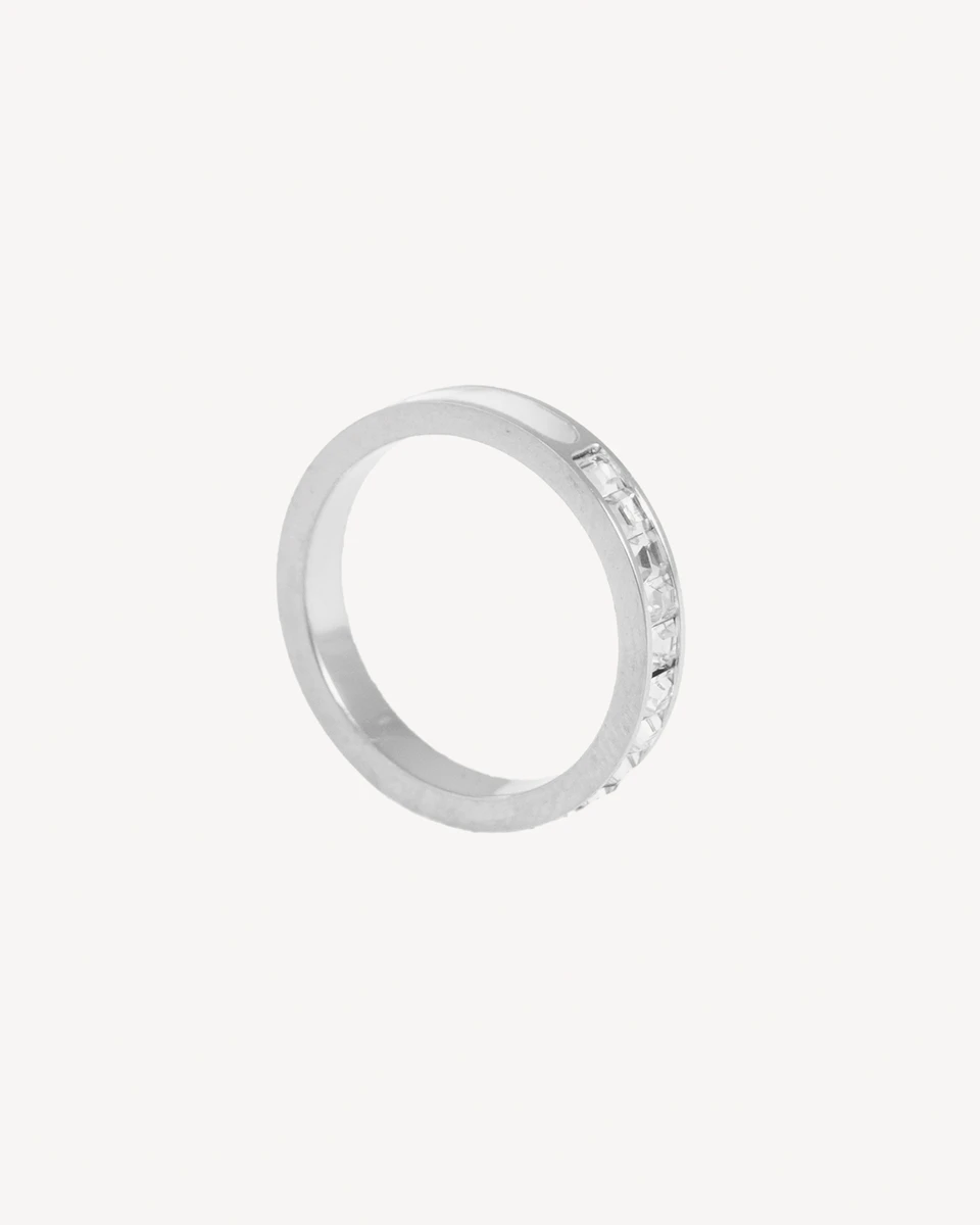ANILLO GUNDA - PLATEADO 