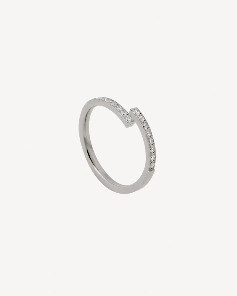 ANILLO GUYANA PLATEADO