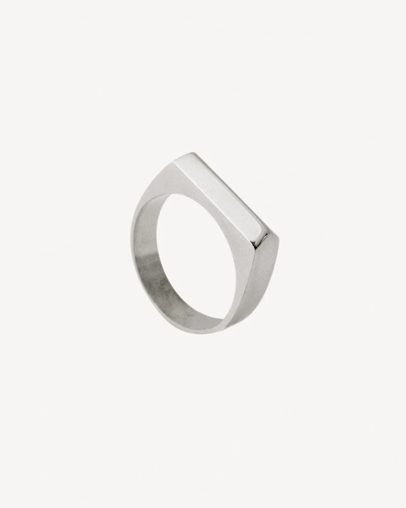 ANILLO HANK PLATEADO