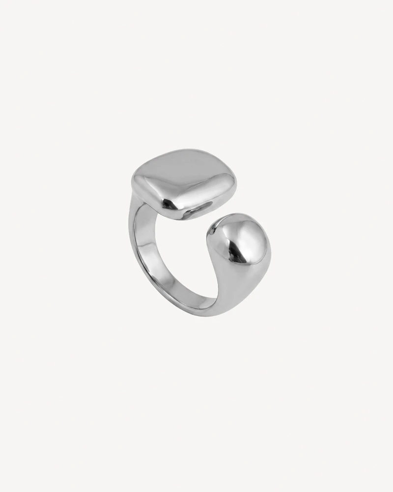 ANILLO HIZEM PLATEADO