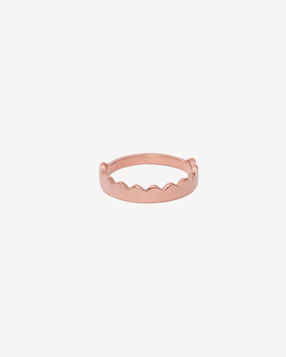ANILLO HOMERO - ORO ROSA 