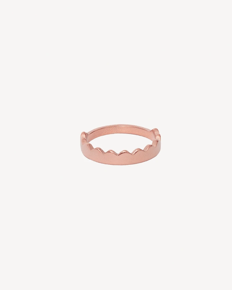 ANILLO HOMERO ORO ROSA