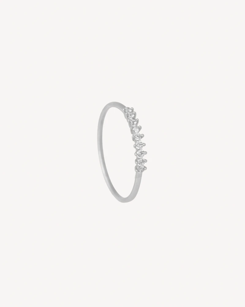 ANILLO HULA PLATEADO