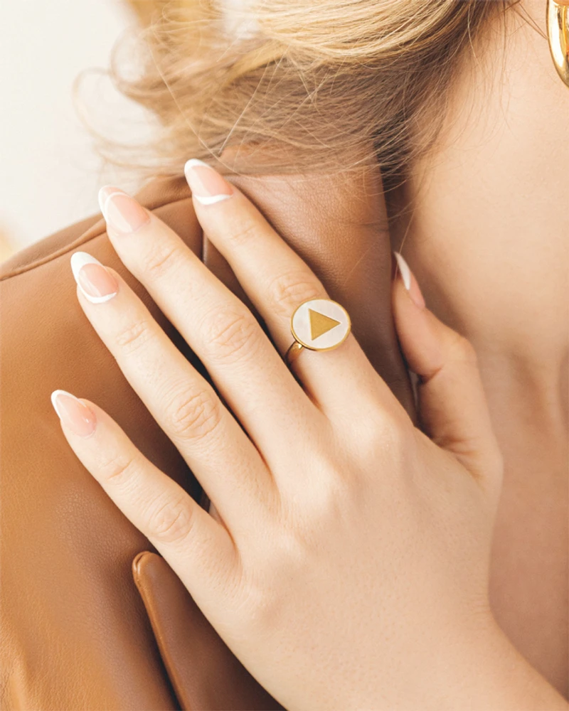ANILLO HUNGRIA DORADO
