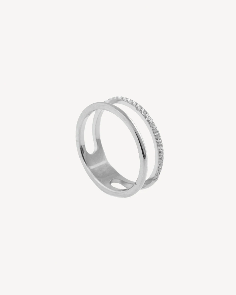 ANILLO HYDRA - PLATEADO 