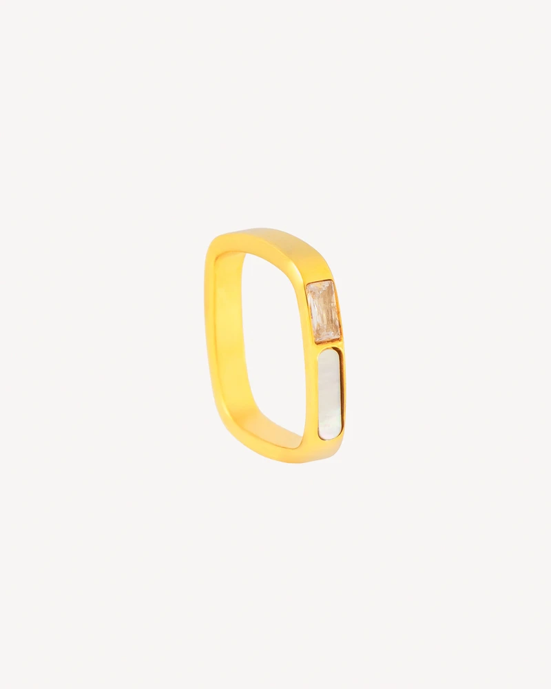 ANILLO INUK DORADO