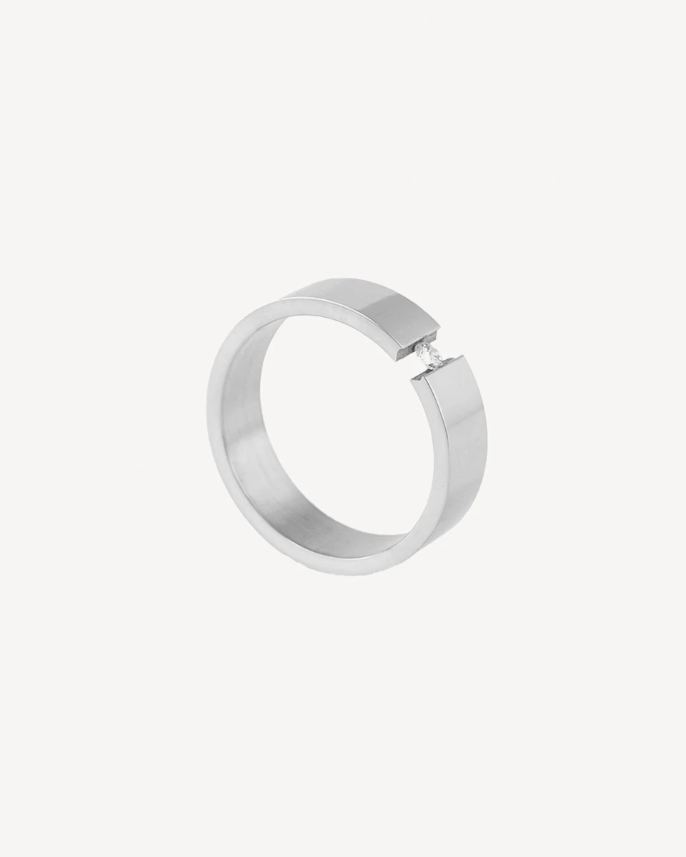 ANILLO KARACHI - PLATEADO 