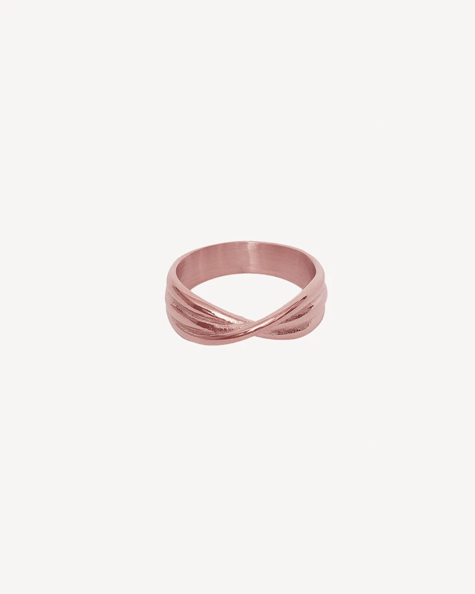 ANILLO KAREN - ORO ROSA 