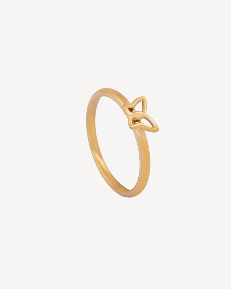 ANILLO LENGA DORADO