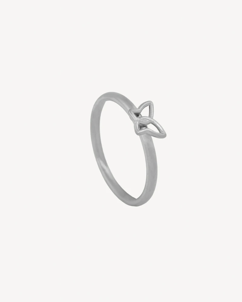 ANILLO LENGA PLATEADO