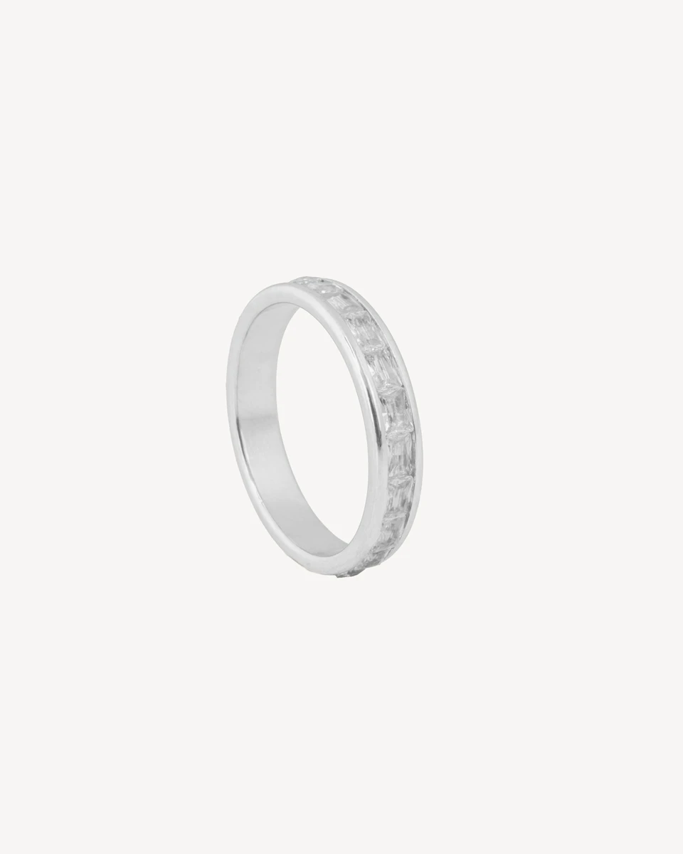 ANILLO LEYA - PLATEADO 
