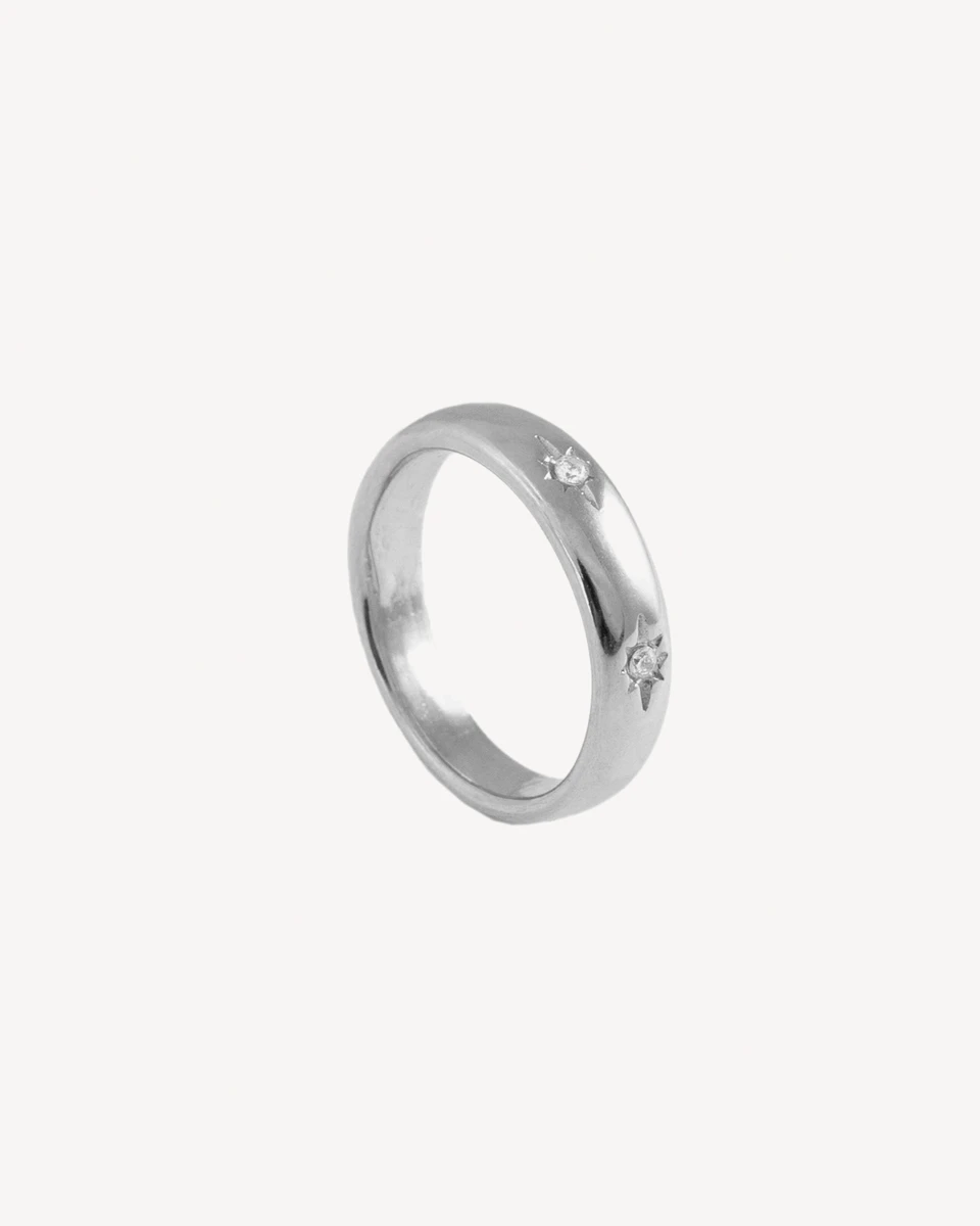 ANILLO LUCIANO - PLATEADO 