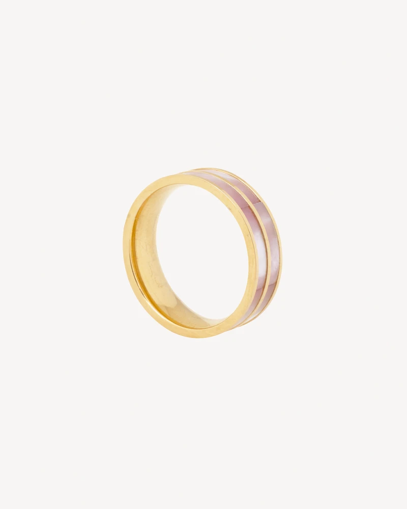 ANILLO LUGANO DORADO