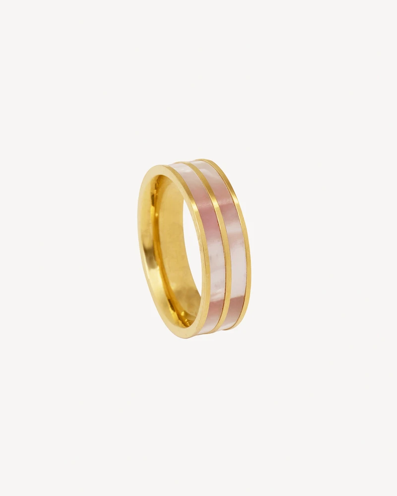 ANILLO LUGANO DORADO