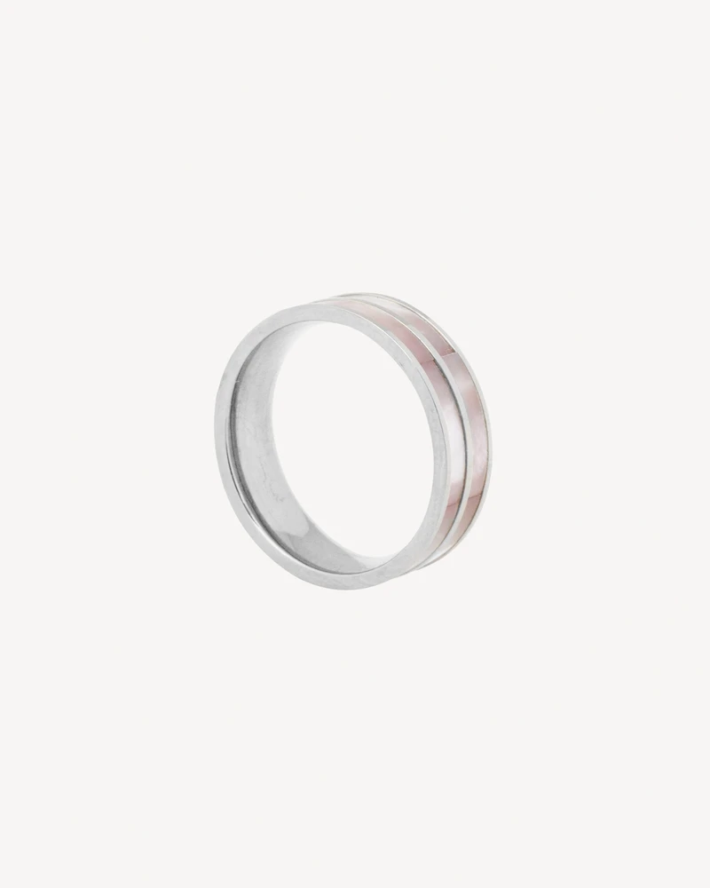ANILLO LUGANO PLATEADO