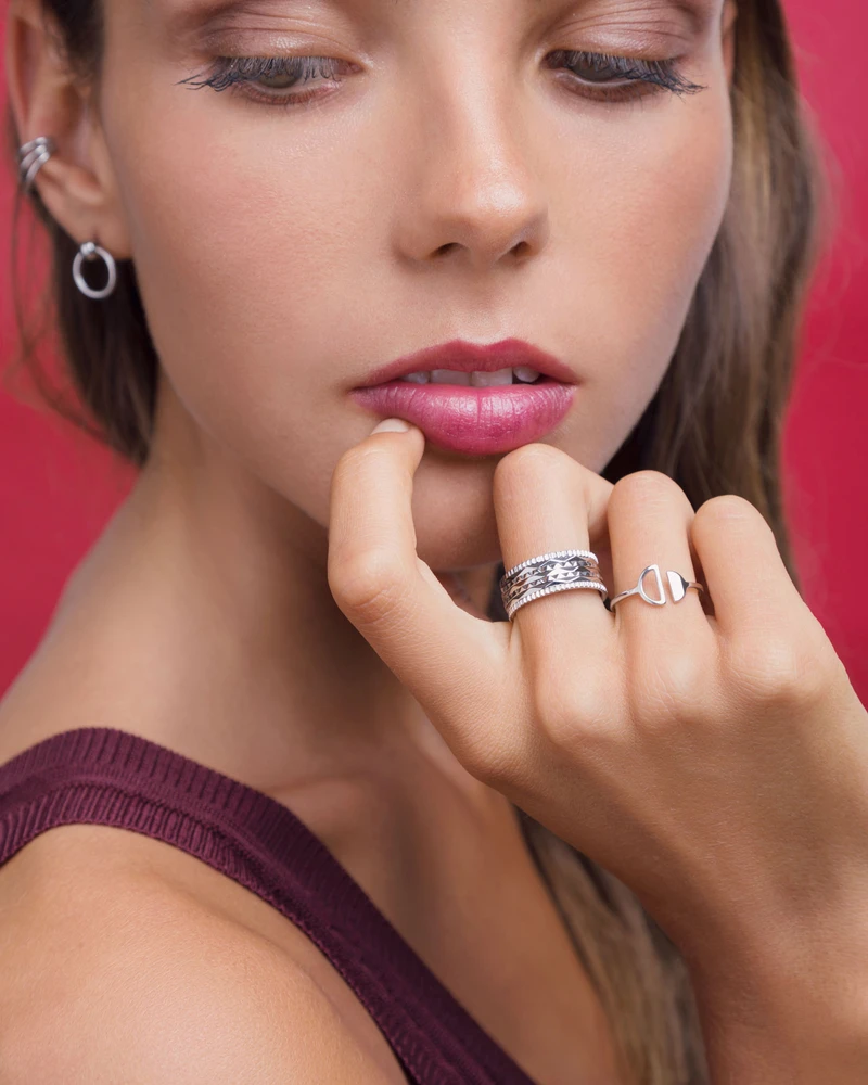 ANILLO LUNA DORADO