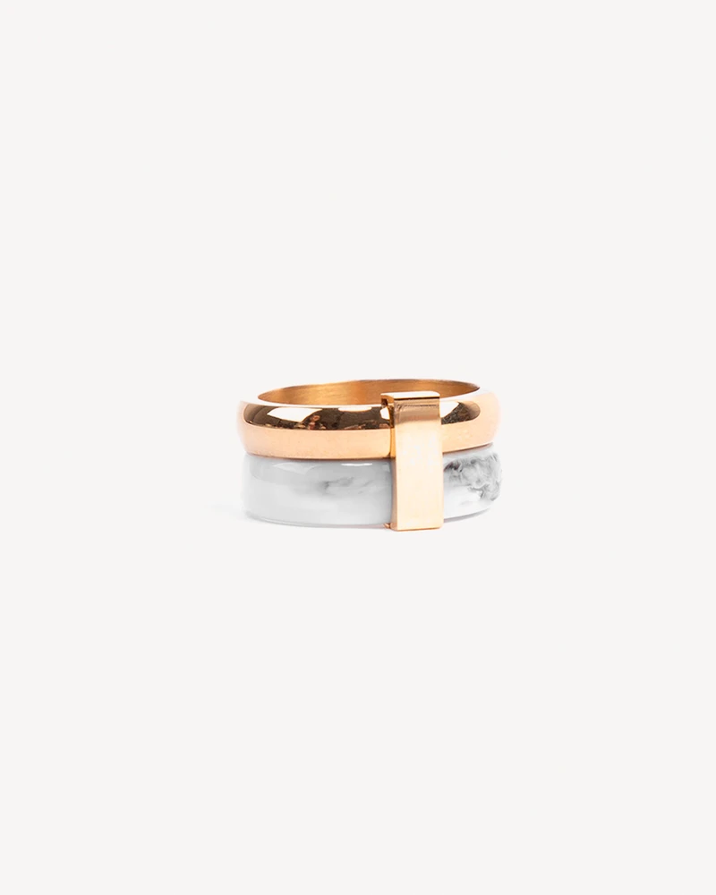 ANILLO LUONA DORADO