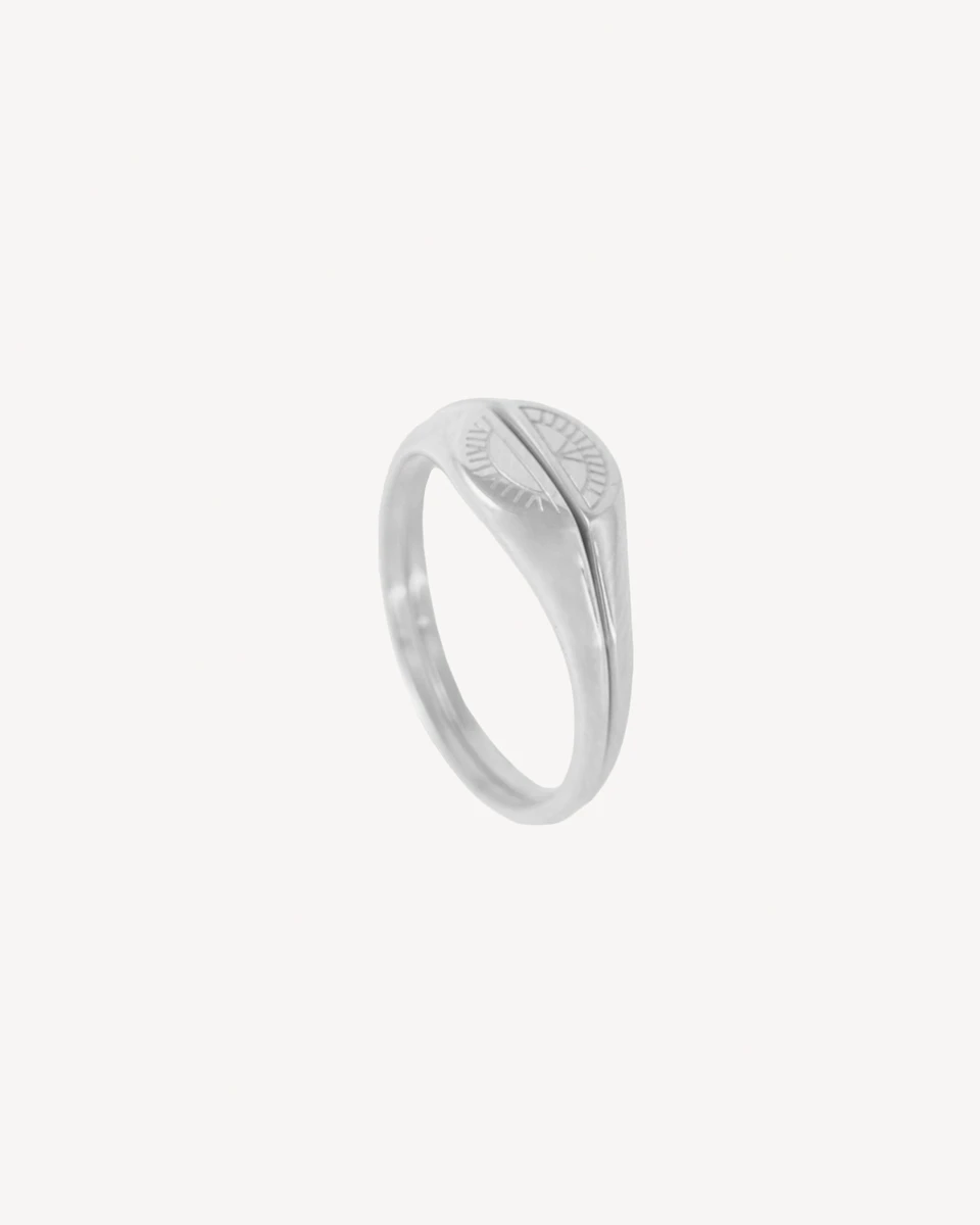 ANILLO LUXEMBURGO - PLATEADO 