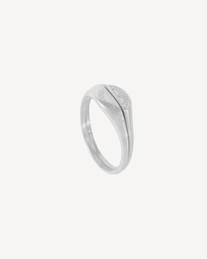 ANILLO LUXEMBURGO PLATEADO