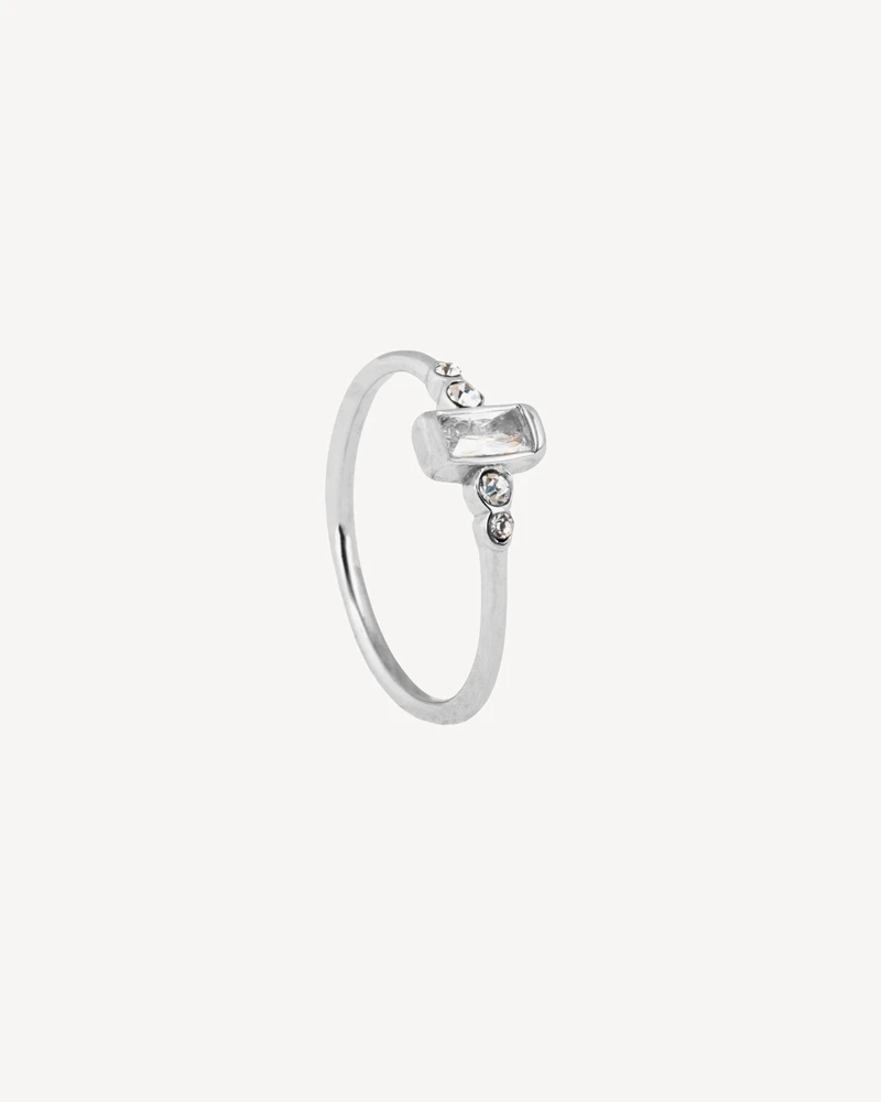 ANILLO LUXE PLATEADO