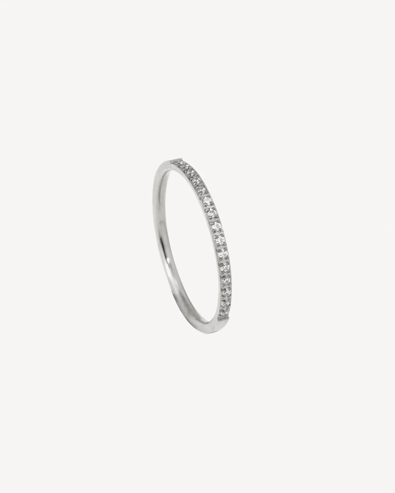 ANILLO MAGA PLATEADO