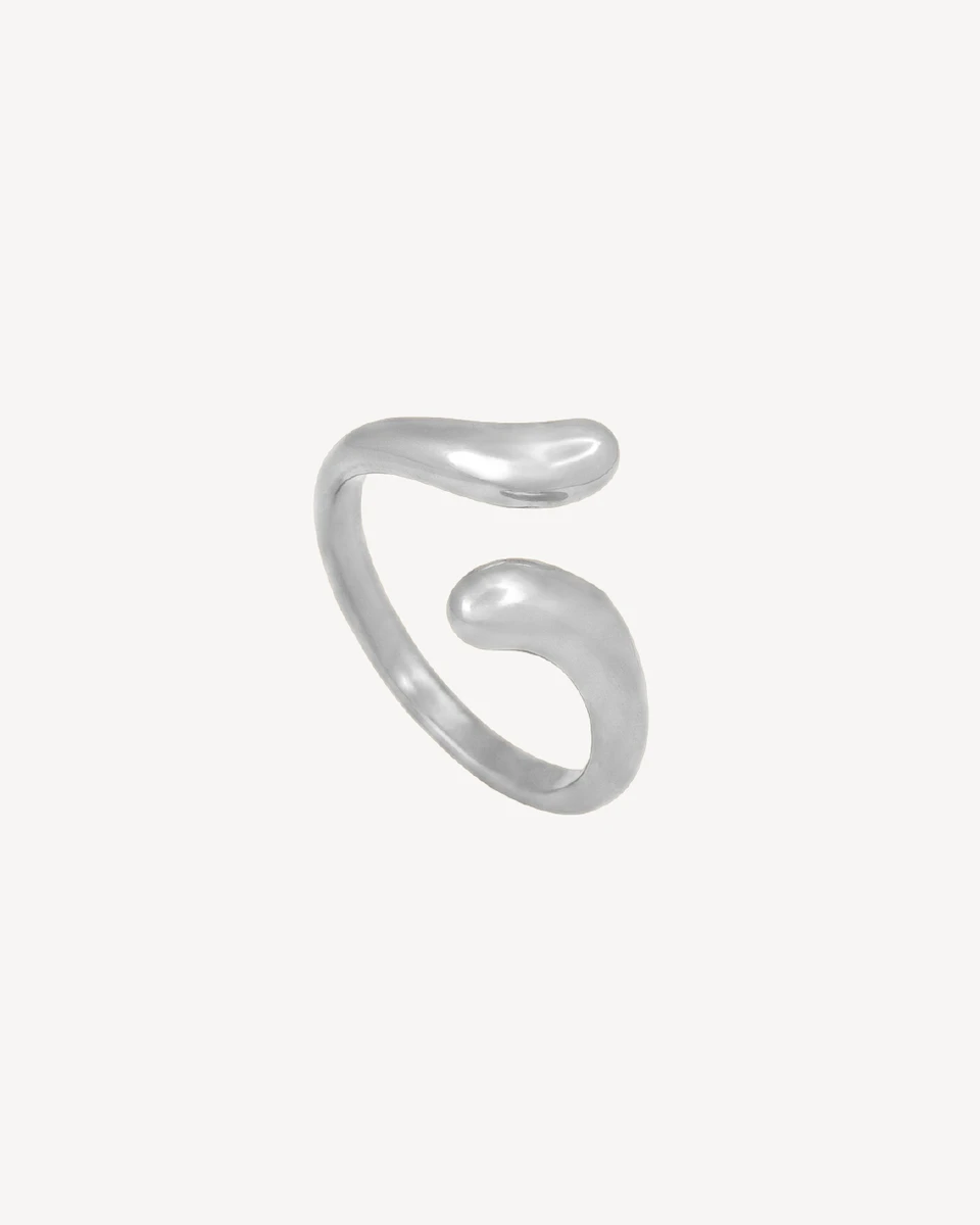 ANILLO MANILA - PLATEADO 
