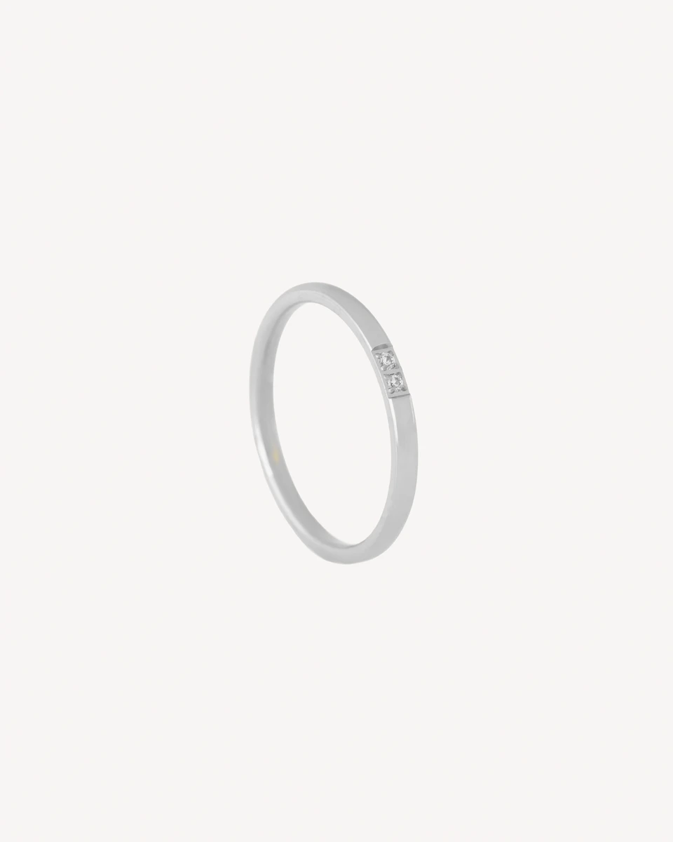 ANILLO MATILDE - PLATEADO 