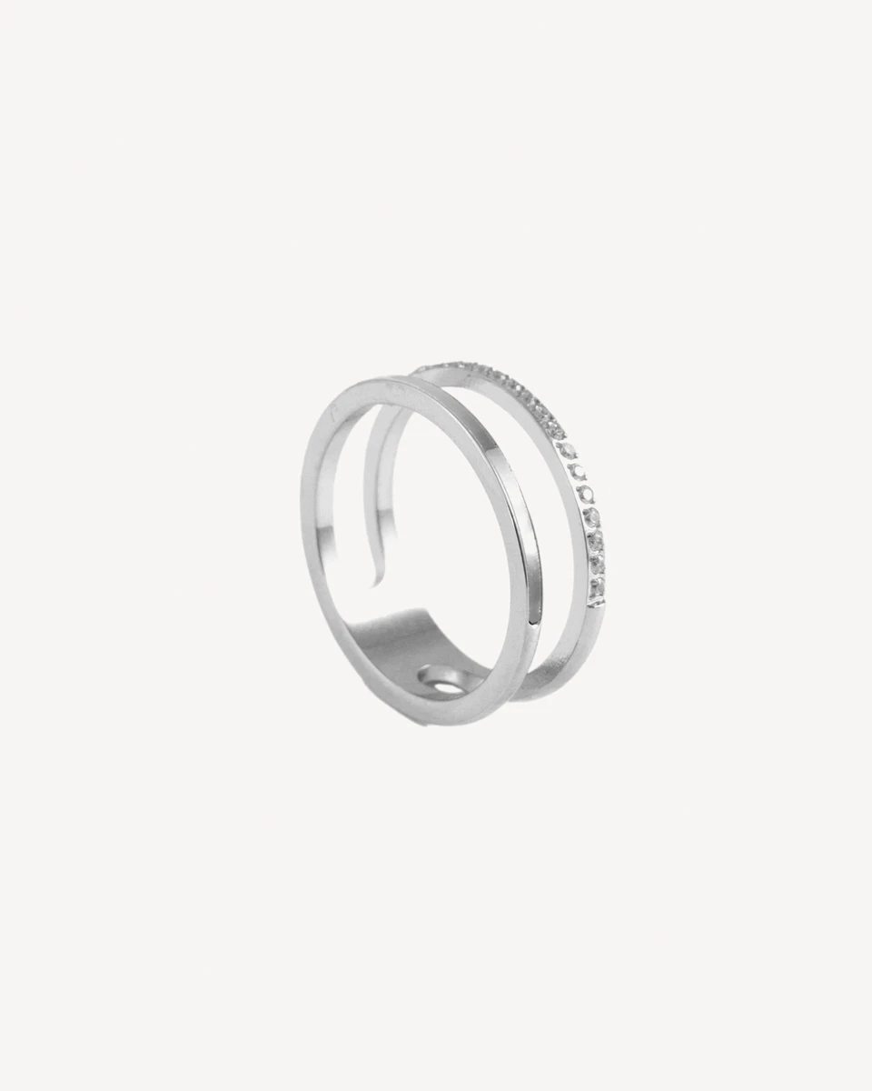 ANILLO MAYOS - PLATEADO 