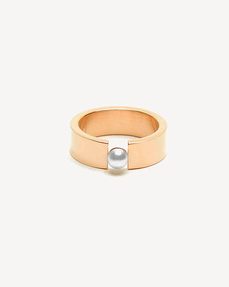 ANILLO MEDITERRANEO DORADO