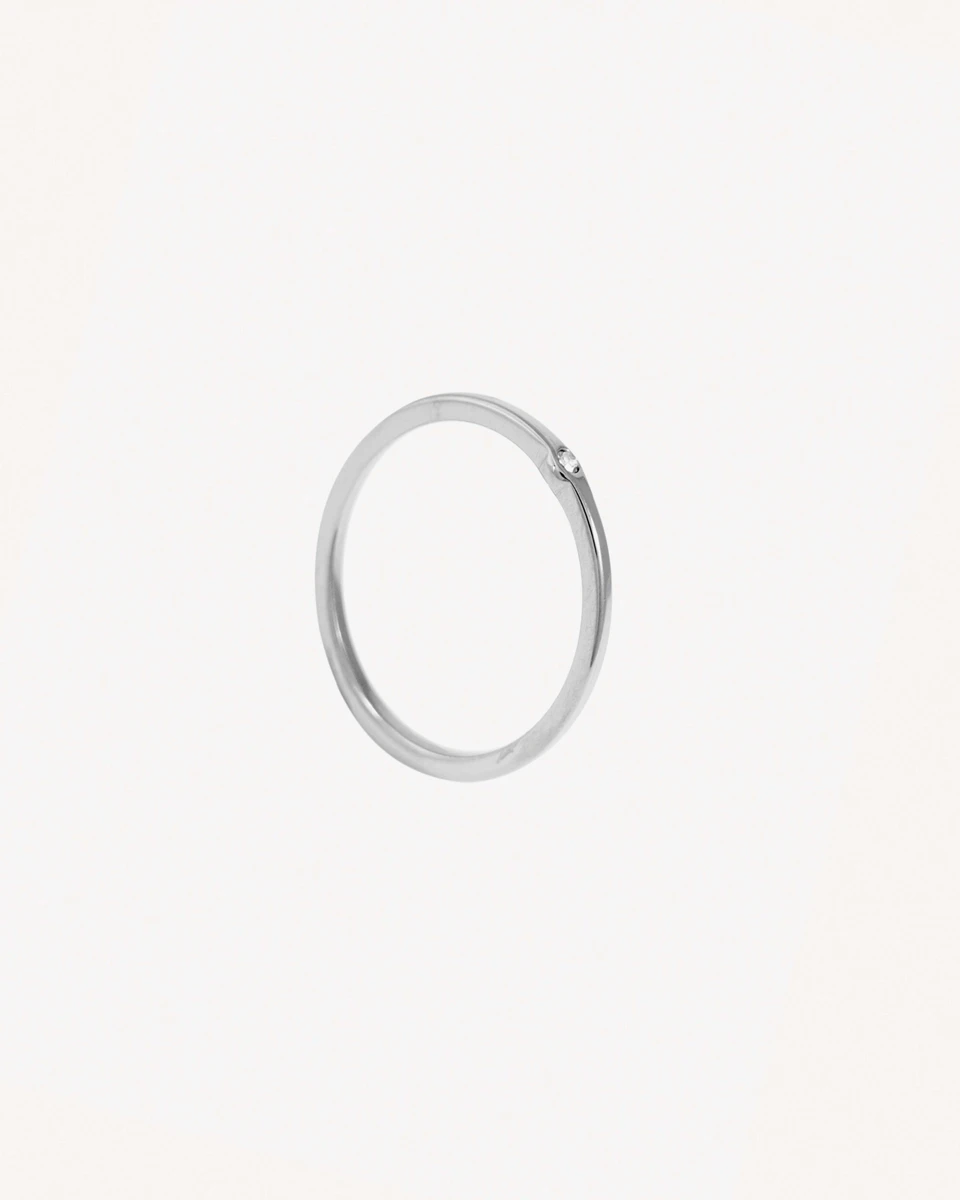 ANILLO MOMI - PLATEADO 