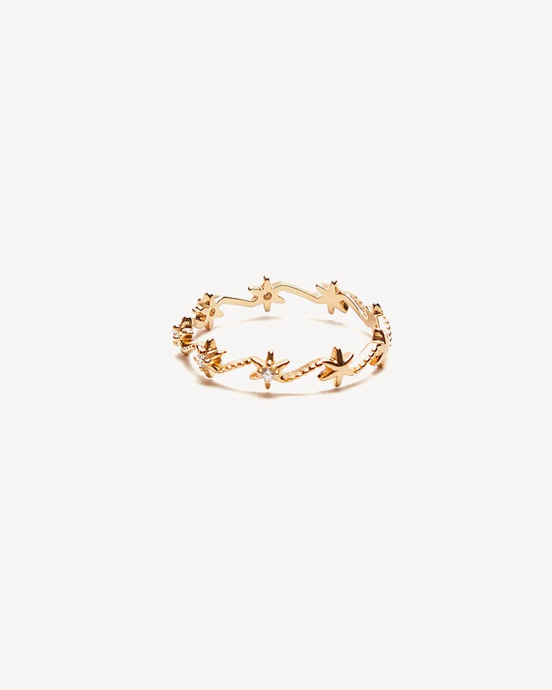 ANILLO MONACO DORADO